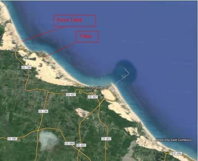 Apartamento A Beira-Mar. Beachfront Apartment Sao Goncalo do Amarante  Kültér fotó